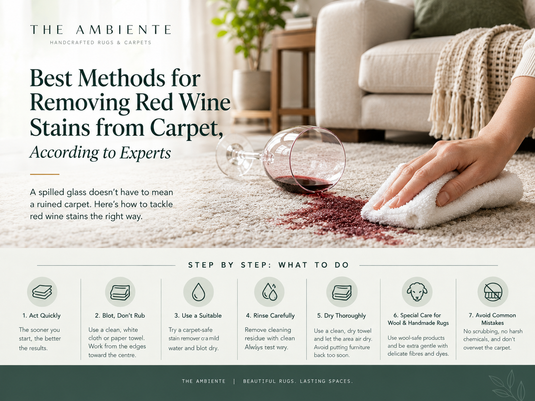 Best Methods for Removing Red Wine Stains from Carpet, According to Experts