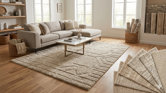 Best Place to Buy Beige Rugs and Carpet for Living Room in India