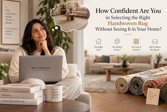 How Confident Are You in Selecting the Right Handwoven Rug Without Seeing It in Your Home?