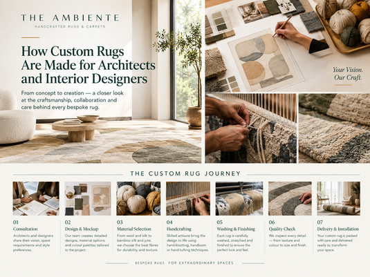 How Custom Rugs Are Made for Architects and Interior Designers