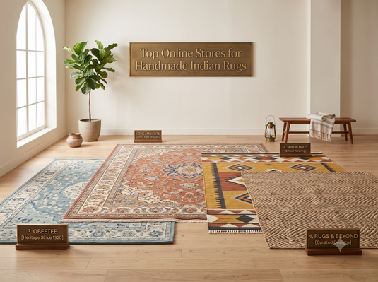 Top Online Stores for Handmade Indian Rugs