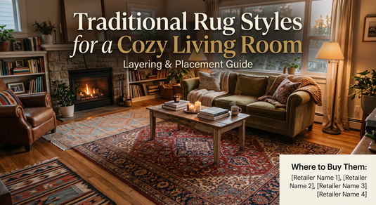 Traditional Rug Styles for a Cozy Living Room and Where to Buy Them