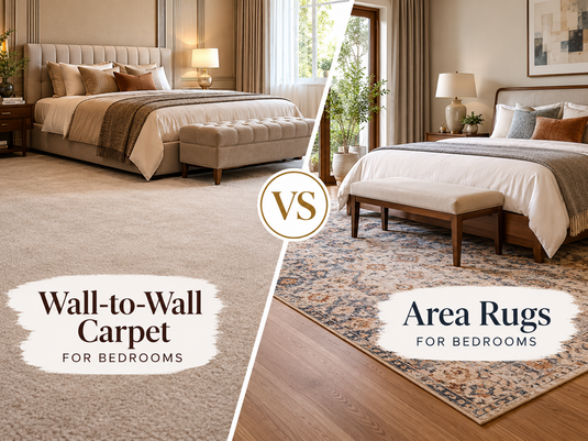 Wall-to-Wall Carpet vs. Area Rugs for the Bedroom: What Trade-Offs Should You Consider?