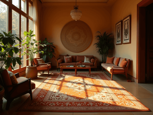 Where can I find luxury handmade rugs near Delhi?