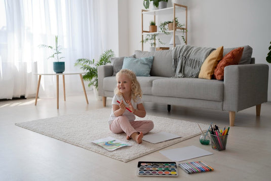 Best Place to Buy Textured Rugs and Carpet for Kids Room in India