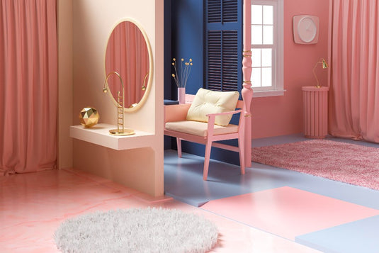 Best Place to Buy Pink Rugs and Carpet for Interior Designers in India