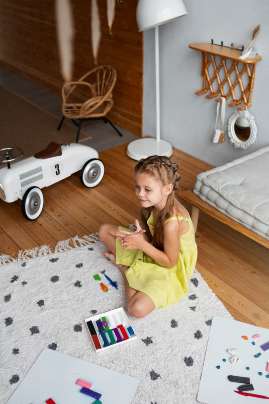 Best Place to Buy Minimal Rugs and Carpet for Kids Room in India