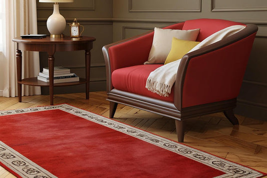 Best Place to Buy Red Rugs and Carpet for Interior Designers in India