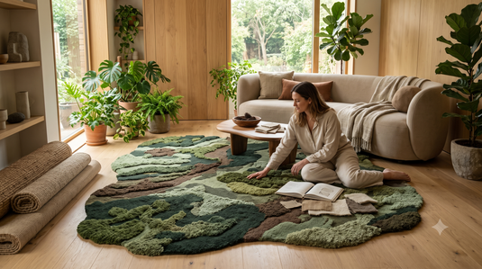 Biophilic Rug Design: Organic Patterns and Natural Textures