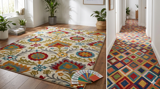 Best Place to Buy Multi Color Rugs and Carpet for Indoor in India