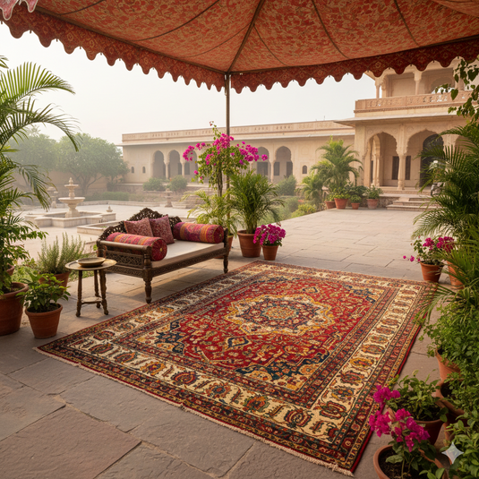 Best Place to Buy Hand Knotted Rugs and Carpet for Outdoor in India