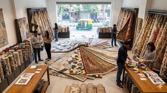 Best Place to Buy Rugs and Carpet for Interior Designers in Delhi