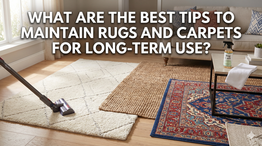 What Are the Best Tips to Maintain Rugs and Carpets for Long-Term Use?