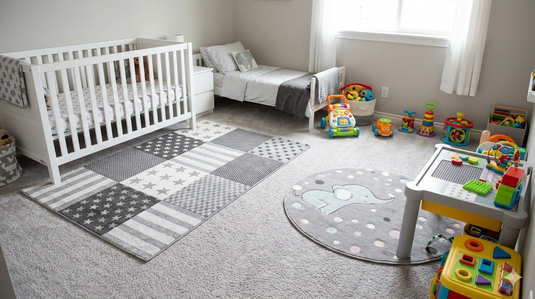 Best Place to Buy Grey Rugs and Carpet for Kids Room in India