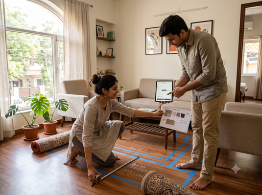How to Choose Area Rugs for a Small Living Room