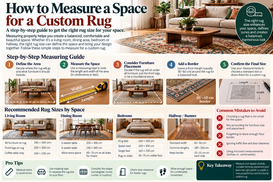 How to Measure a Space for a Custom Rug