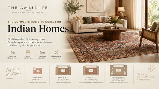 The Complete Rug Size Guide for Indian Homes