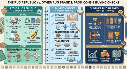 The Rug Republic vs Other Rug Brands: Pros, Cons and Buying Checks