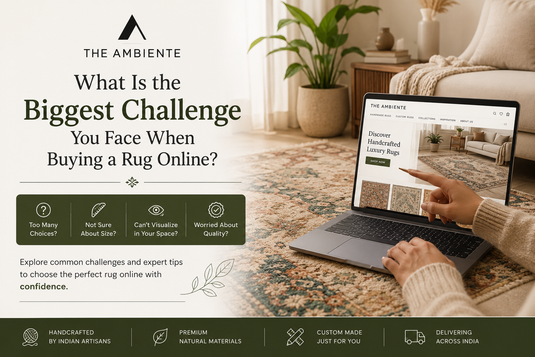 What Is the Biggest Challenge You Face When Buying a Rug Online?