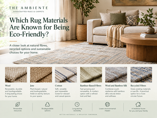 Which Rug Materials Are Known for Being Eco-Friendly?