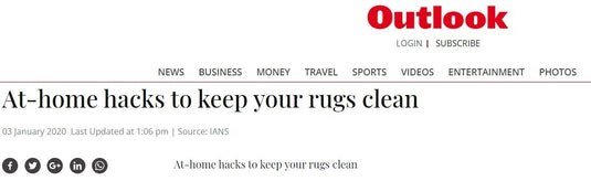 At-home hacks to keep your rugs clean -Outlook feature