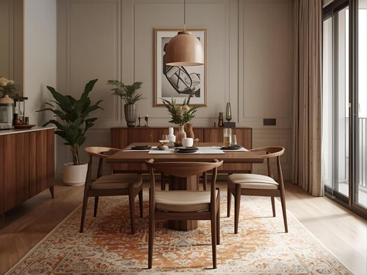 Best Place to Buy Dining Rugs & Carpet Online in Ahmedabad | Elegant, Durable & Easy-to-Clean Designs