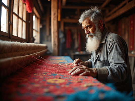 Which city is famous for carpets in India?