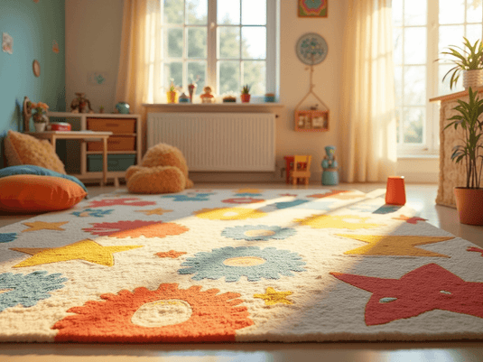 Where can i buy hand knotted rugs & carpet for kid’s room.