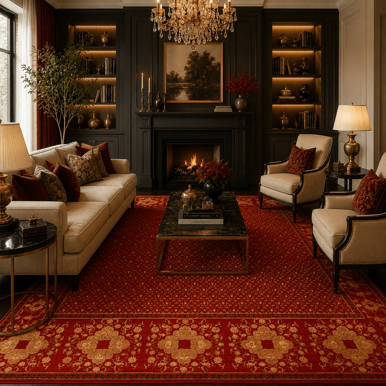 Red Rugs