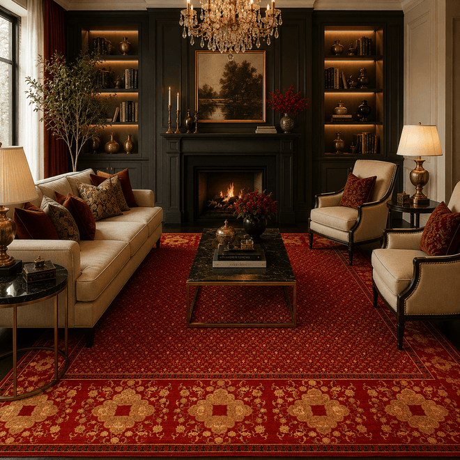 Red Rugs & Carpets