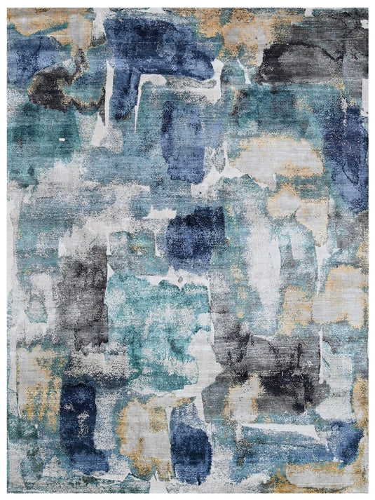 The Ambiente 1966_BS Sea Bamboo Silk Hand Knotted Rugs