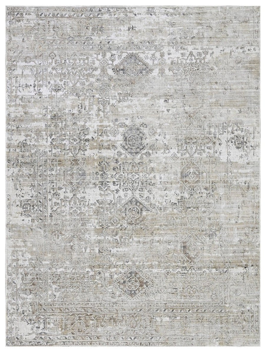 The Ambiente Fl_01 Silver Camel Hand Knotted Rugs