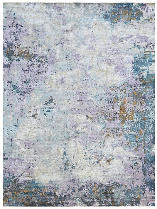 The Ambiente Rn_101 Orchid Bamboo Silk Hand Knotted Rugs