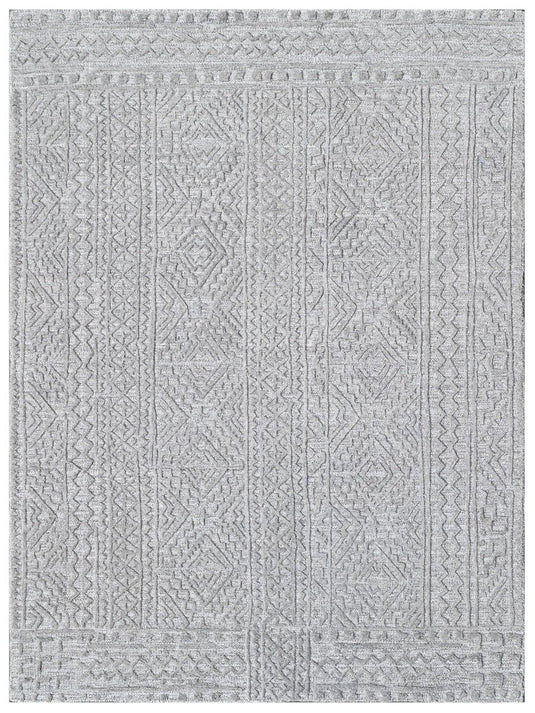 The Ambiente Zrpt_441 Fuscia Bamboo Silk Hand Knotted Rugs