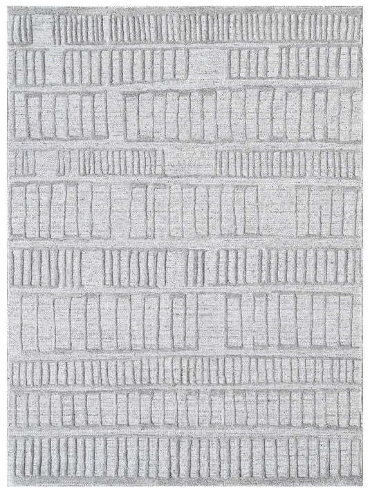 The Ambiente Zrpt_446 Cream Bamboo Silk Hand Knotted Rugs