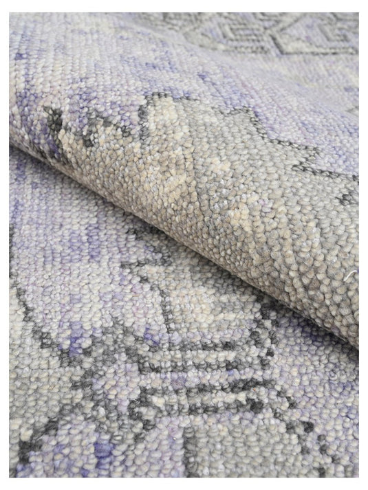 The Ambiente Mg_16 Heather Classic Floral Hand Knotted Wool Rugs