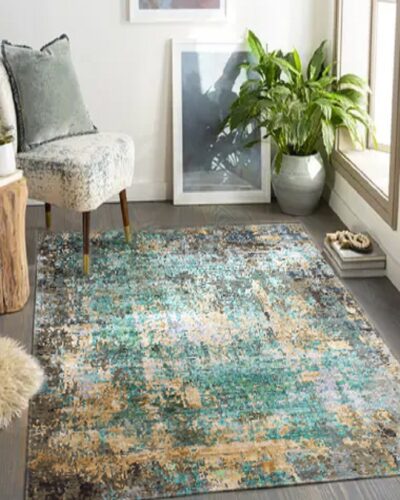 1614_SILVER GREEN RUGS