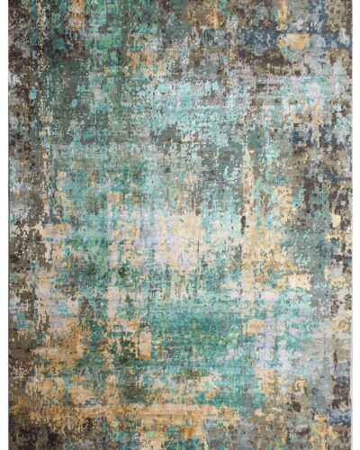 1614_SILVER GREEN RUGS