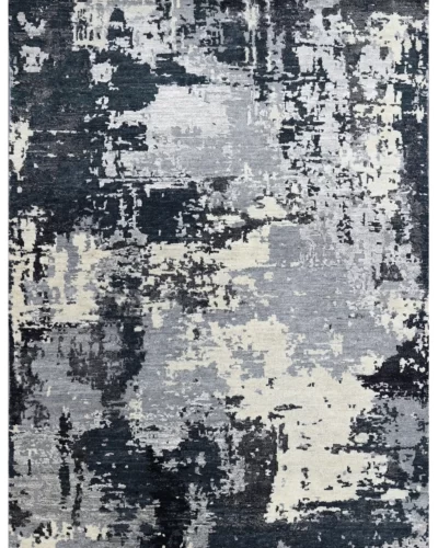 RR_27 WHITE CHARCOAL RUGS