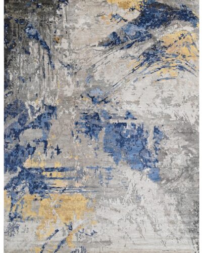 RN_1 SILVER BLUE GOLD RUGS