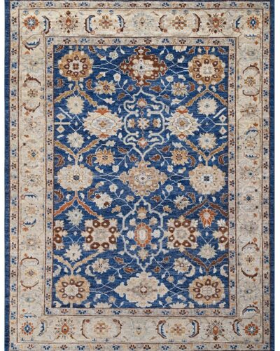 HP_238 NAVY BEIGE RUGS