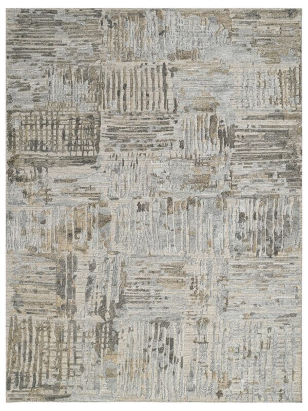 ZR_338 BEIGE BLUE RUGS