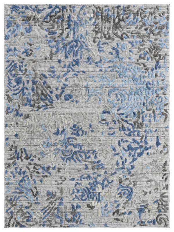 ZRL_266 BEIGE BLUE RUGS