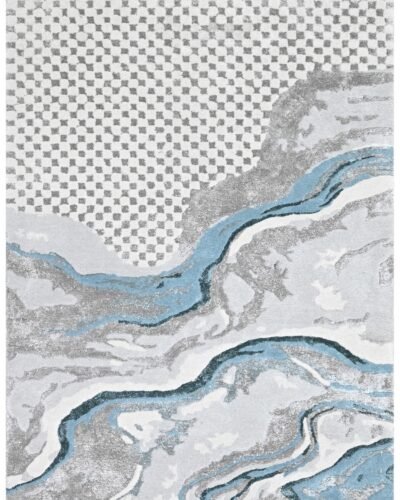 TFTA_117 SILVER BLUE RUGS