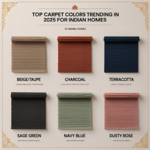 Read more about the article Top Carpet Colors Trending in 2025 for Modern Indian Homes