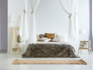 Read more about the article What Size Rug to Put Under a King Bed: A Complete Guide