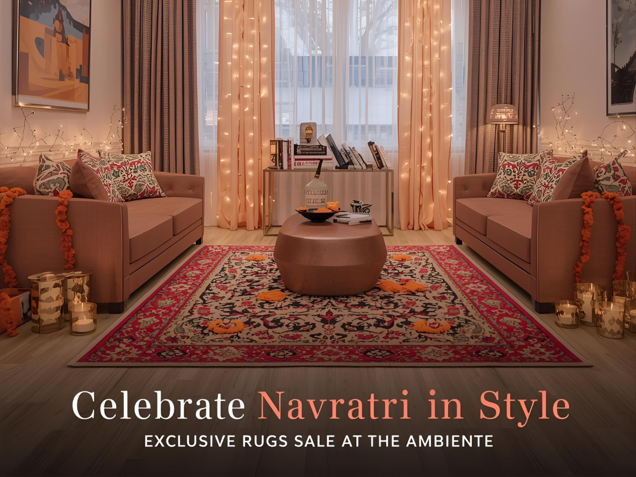 You are currently viewing Celebrate Navratri in Style: Exclusive Festive Sale at The Ambiente Rugs