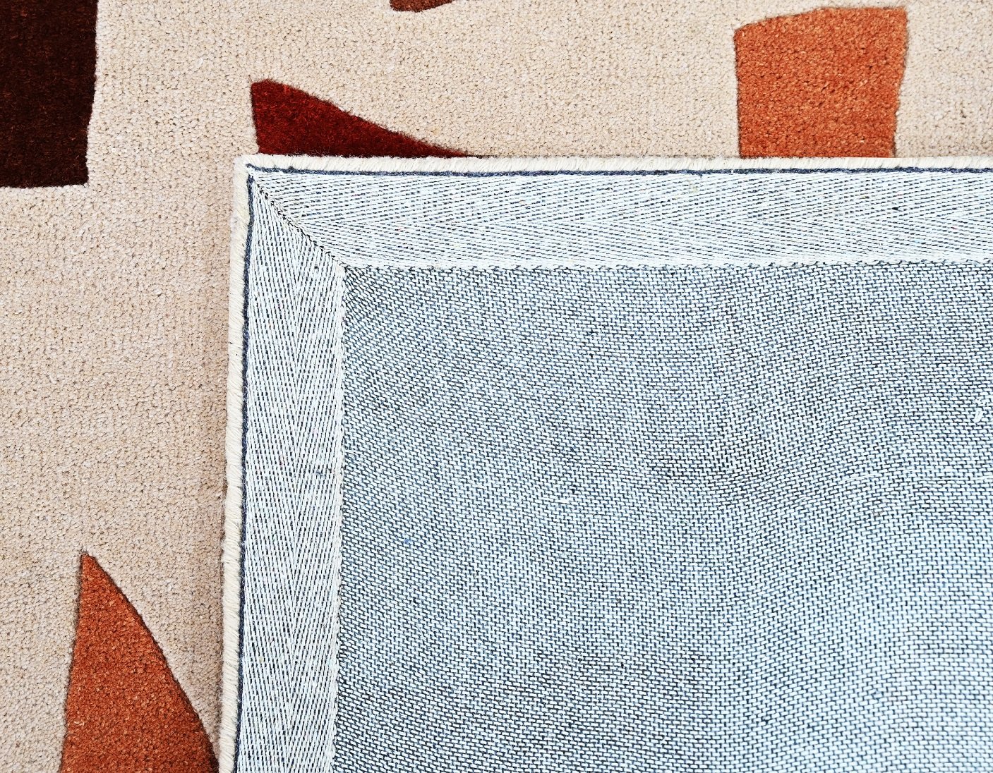 LR_205 CAMEL RUST RUGS - Image 5