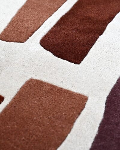 LR_205 CAMEL RUST RUGS