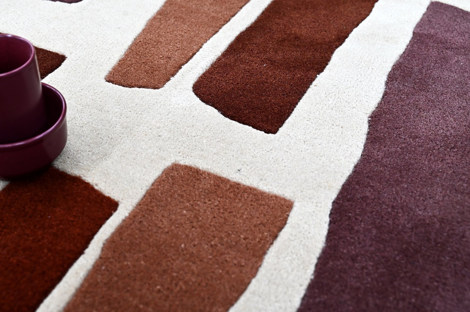 LR_205 CAMEL RUST RUGS - Image 2